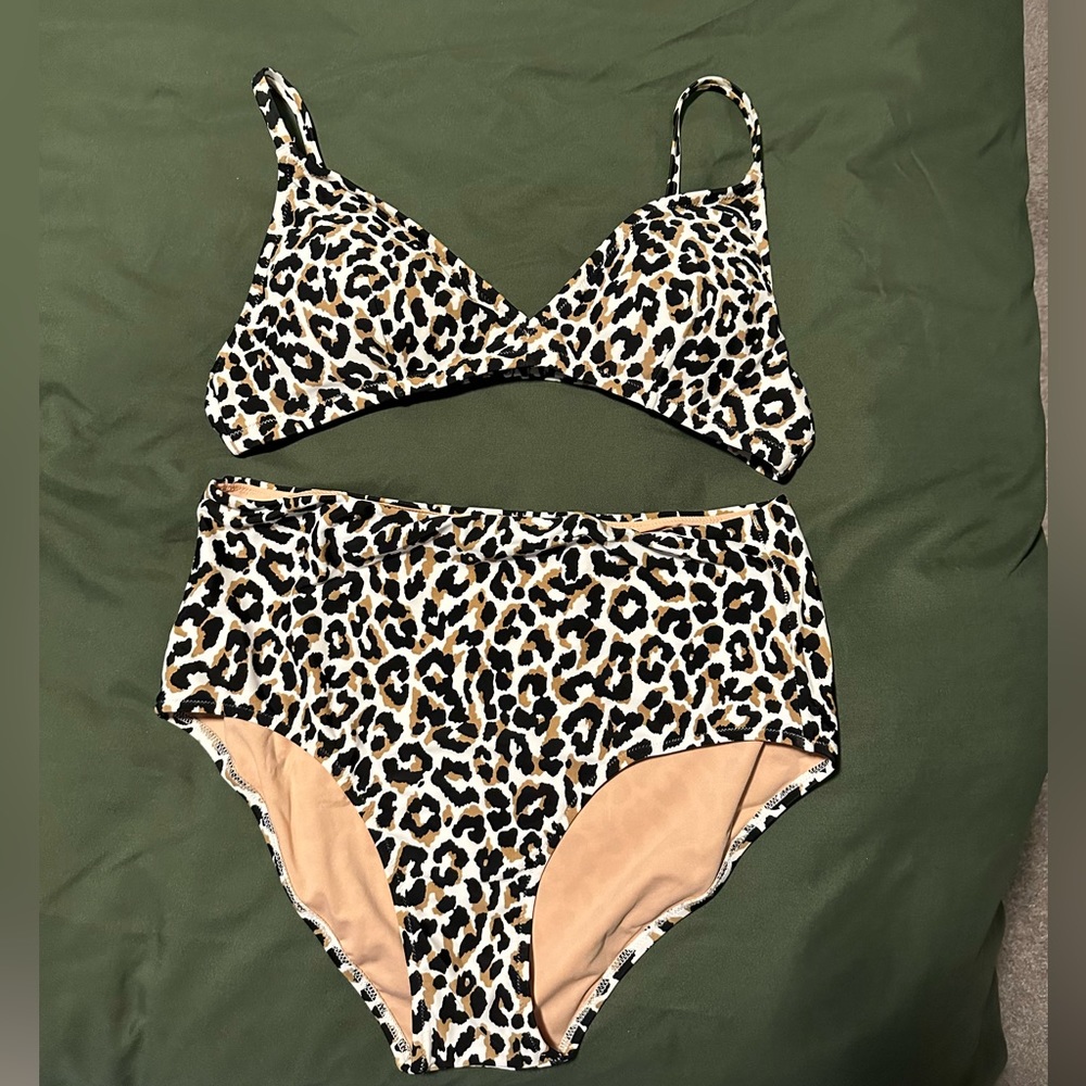 J Crew Printed Bikini